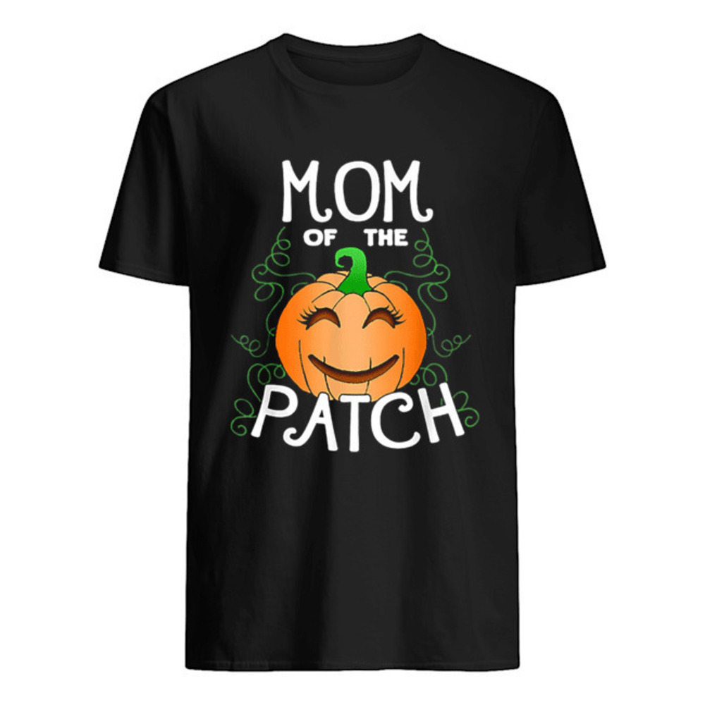 Halloween Pumpkin Mom Of The Patch Shirt